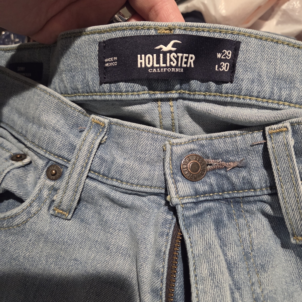 Hollister Men's Denim Slim Straight Jeans